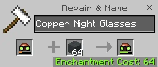 Ремонт медных очков ночного видения с помощью блока шерсти