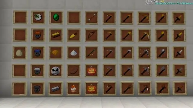 Измененные иконки предметов