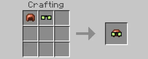 Крафт медных очков ночного видения