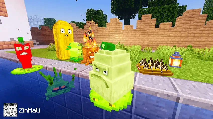 Растения бассейна