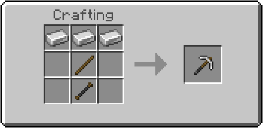 Крафт кованной кирки