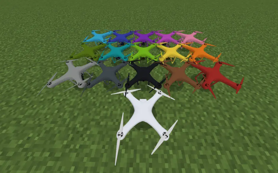 Новые цветовые варианты дронов