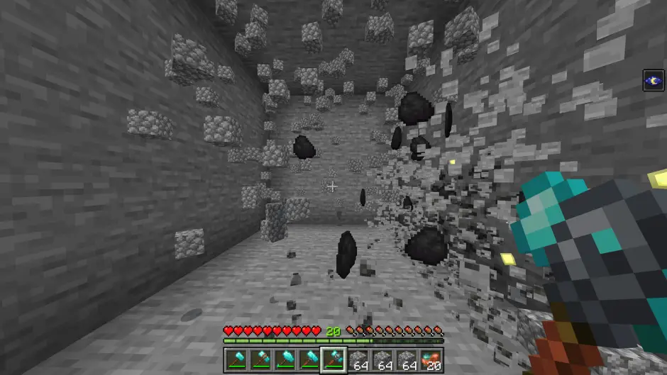 Радиус копания у алмазно-металлического молота