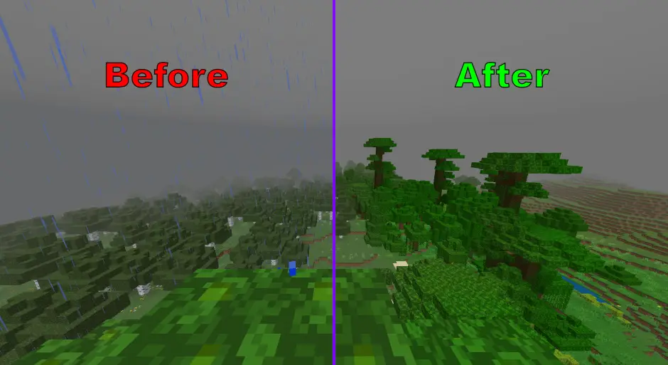 Новый вид дождя