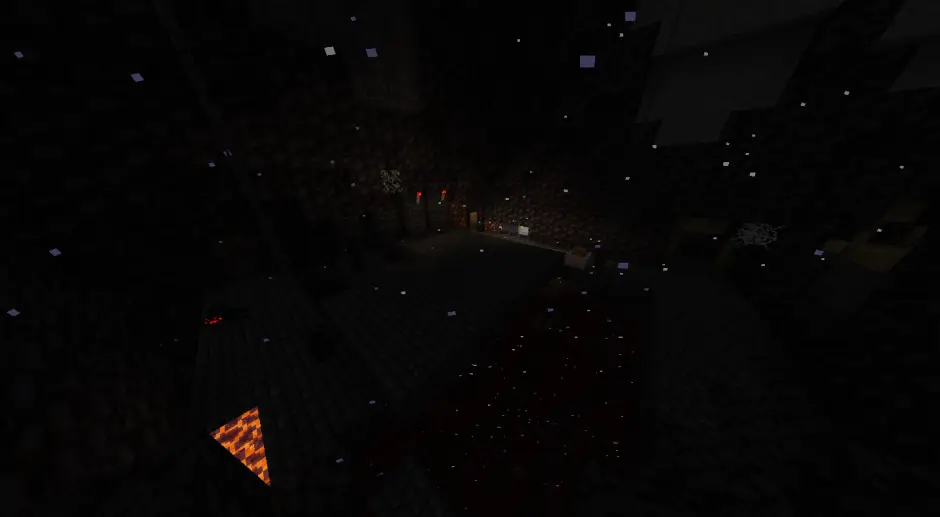 Шахта в биоме базальтовых дельтах