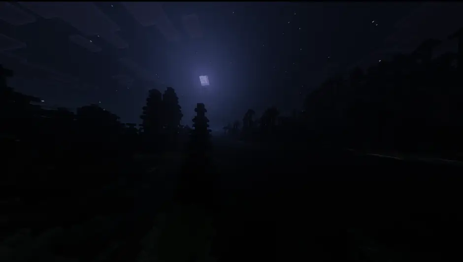 Новый вид освещения луны