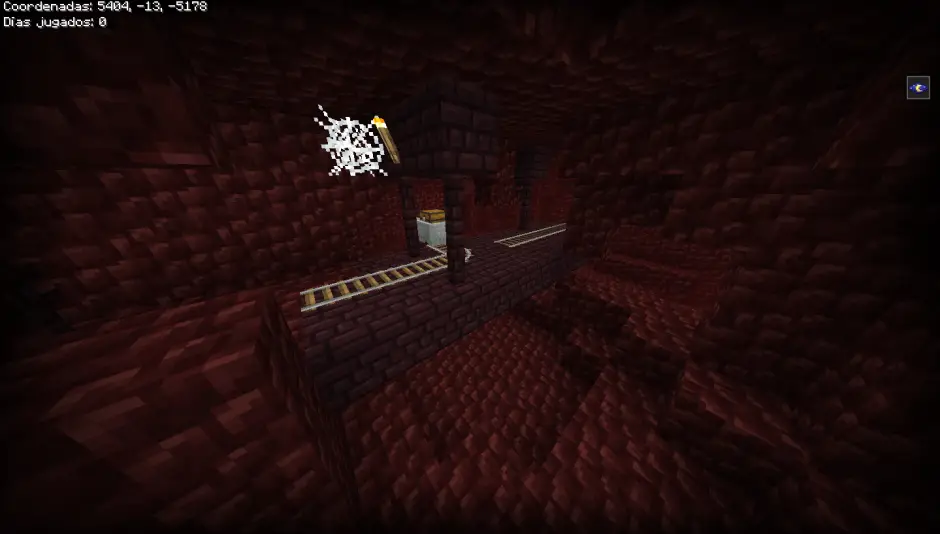 Другая шахта в виде крепости нижнего мира