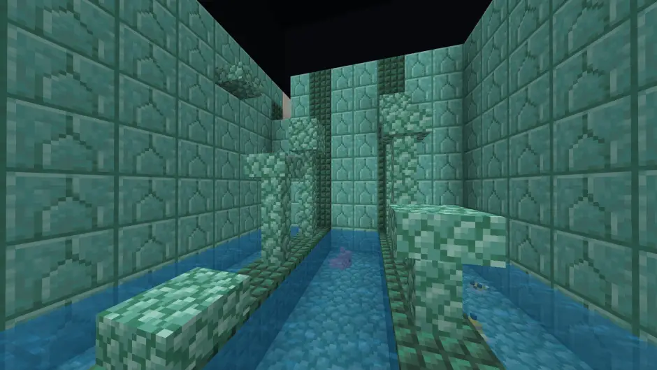 Паркур в водяных руинах