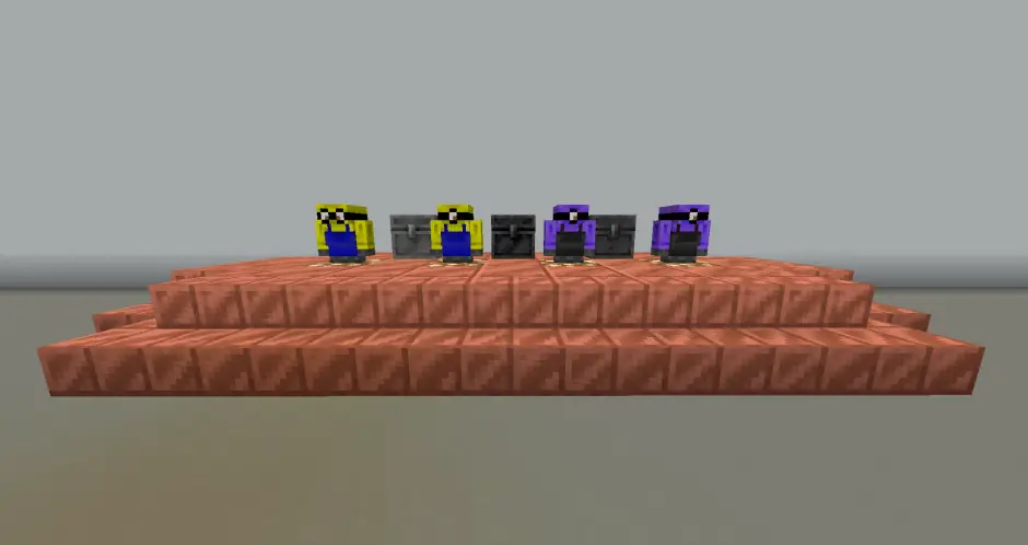 Новый вид медных големов и медных сундуков