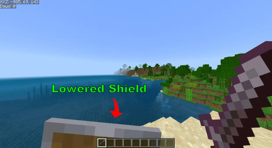 Новый вид щита в руке