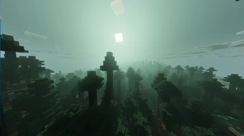 Новый вид тумана в тайге