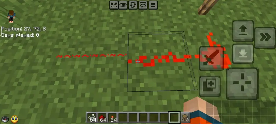 Новый и старый вид редстоуна