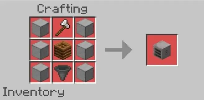 Крафт генератора брёвен