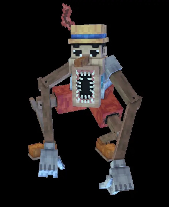 Монстр Пиноккио в стоячем виде