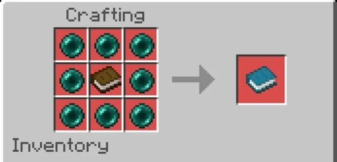 Крафт книги из эндер-жемчугов