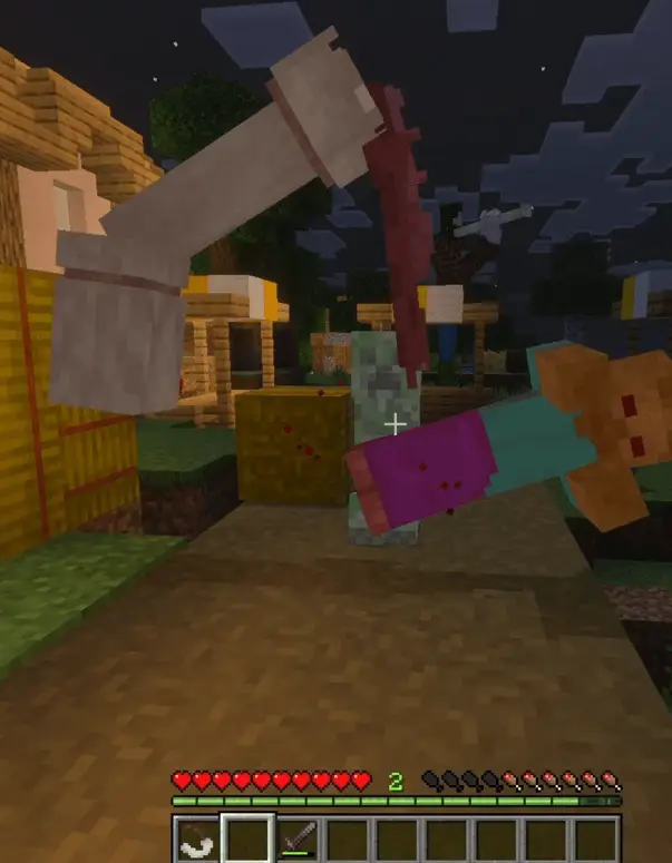 Использование руки Пеннивайза