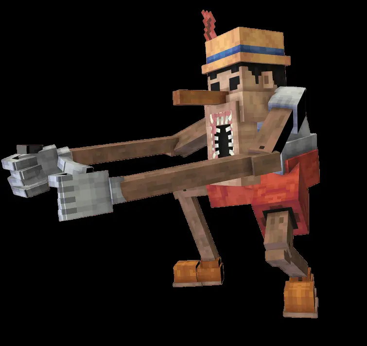 Анимация хватания игрока монстра Пиноккио