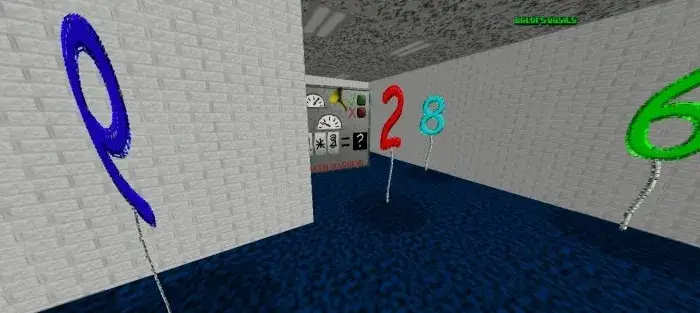 Воздушные шары в виде цифр