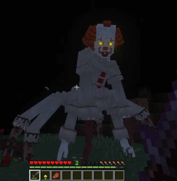 Форма паука Пеннивайза