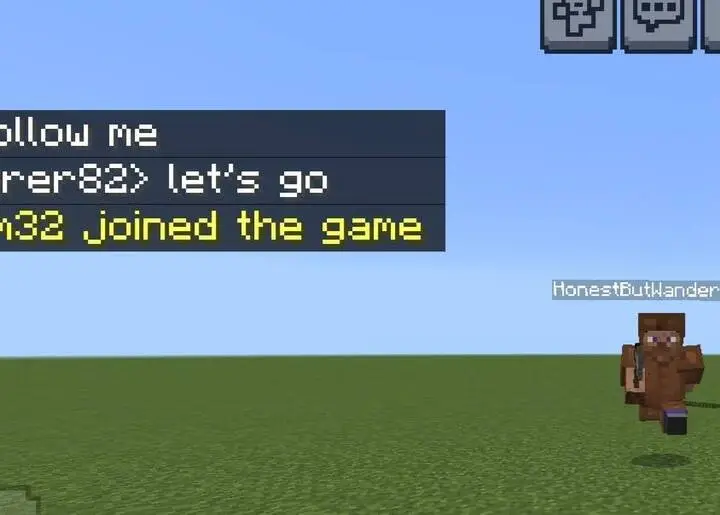 Игроки пишут в чат