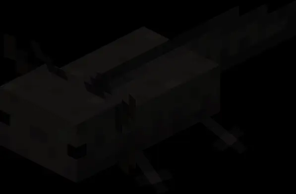 Тёмный скин для аксолотля