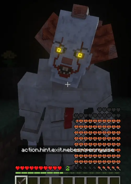 Скример классического Пеннивайза