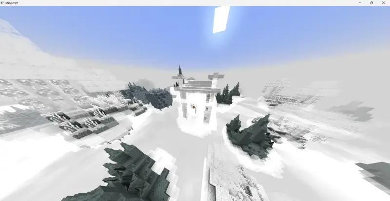 Храм в ветряных облаках