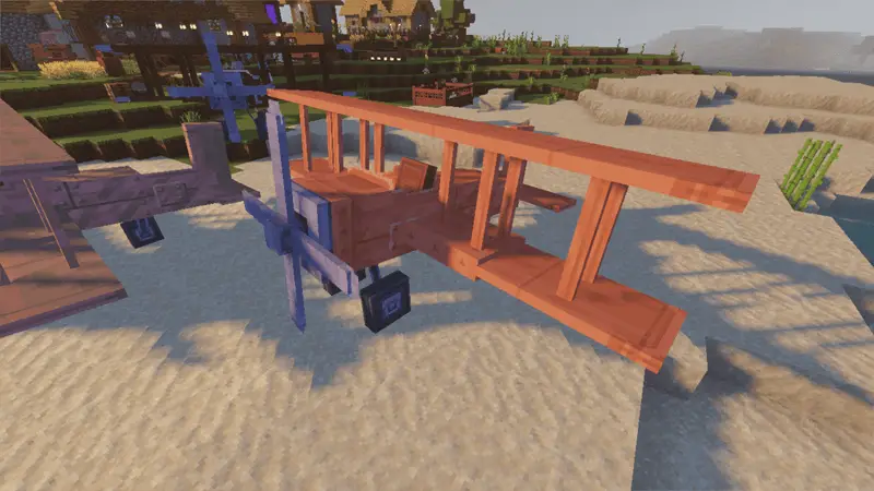 Медный самолёт в игре