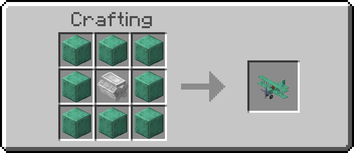 Крафт окислённого самолёта