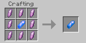 Крафт синего камня спавна NPC пони