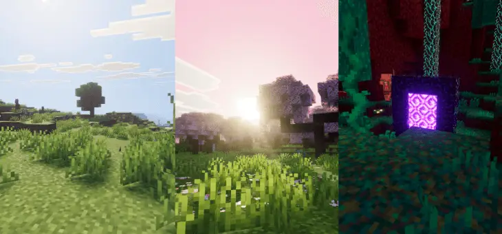 Несколько локаций с ярким освещением