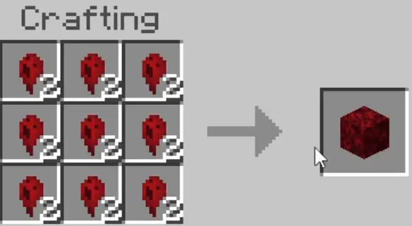 Крафт блока страха