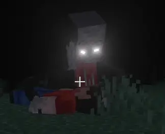 Жуткая нарисованная женщина