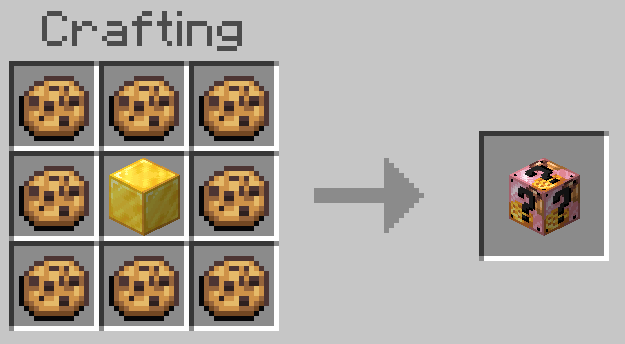 Крафт десертного лаки-блока