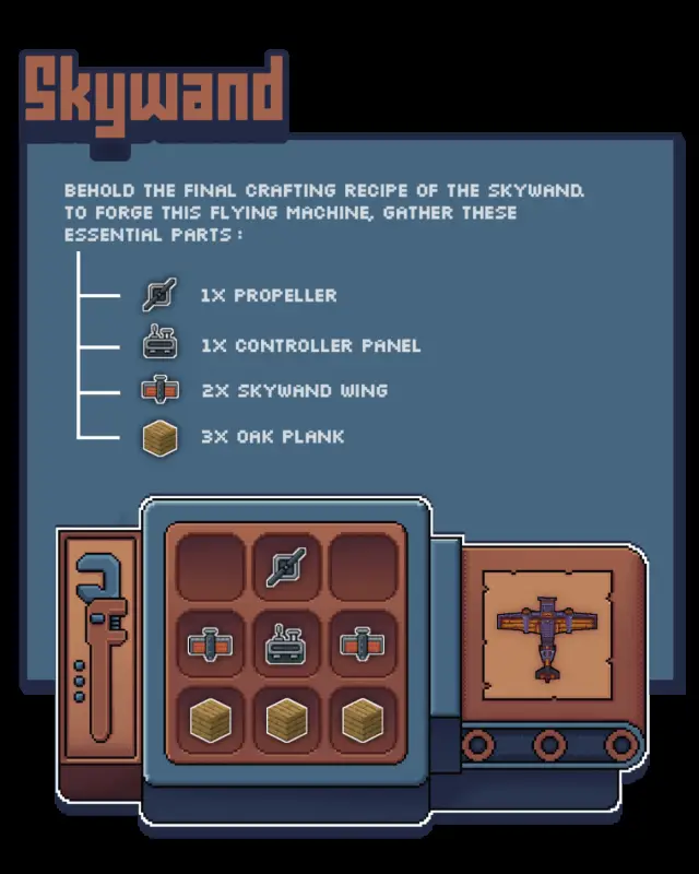 Крафт самолёта с пропеллером