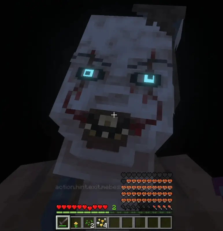 Скример человеческой формы Пеннивайза