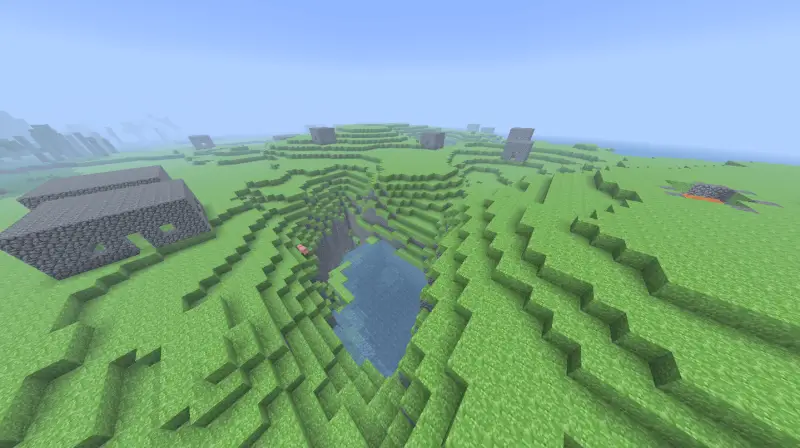 Старый вид равнин