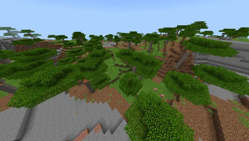 Старый вид саванны