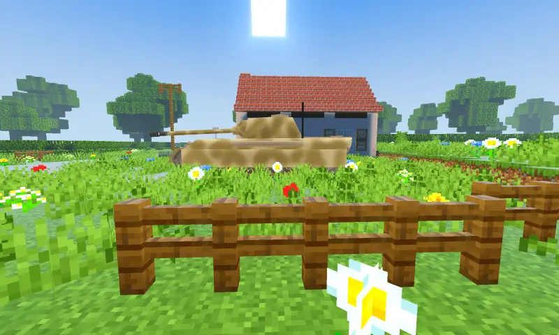 Пустынный танк