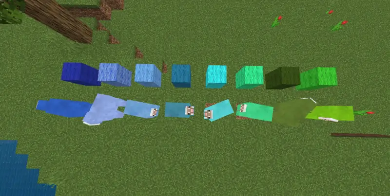 Другие новые цвета для овец