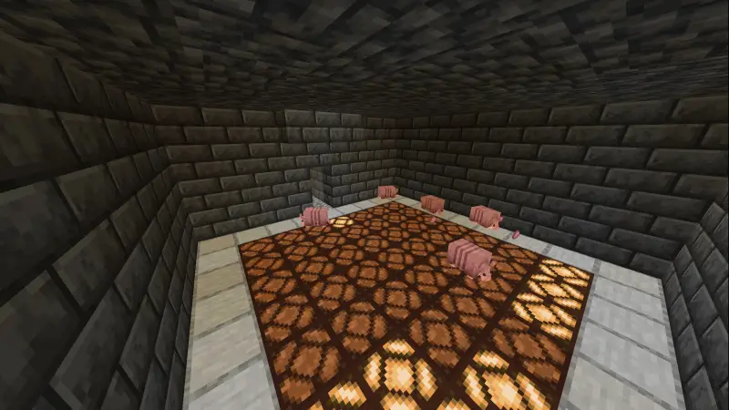 Комната с лампами