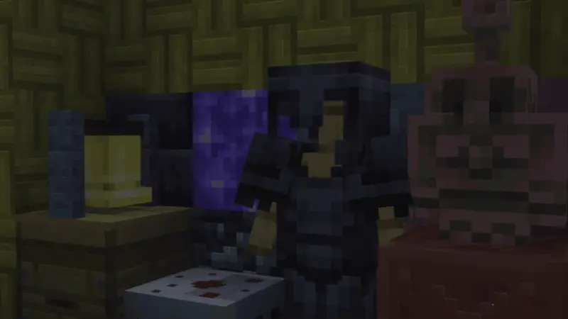 Более объемные детали на блоках и предметах