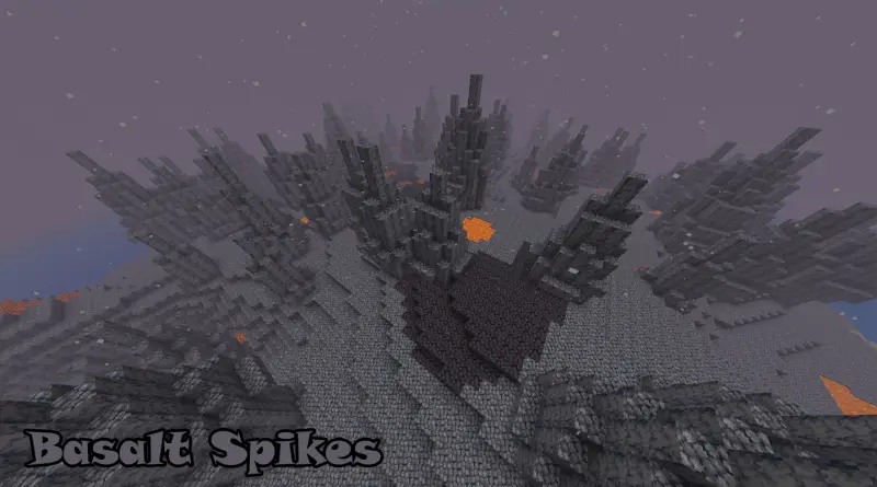 Шипы из базальта