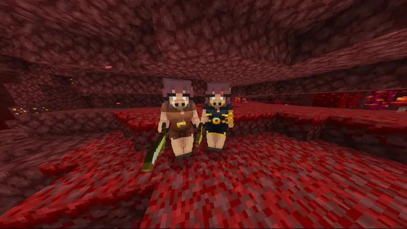 Новые текстуры пиглинов в Незере