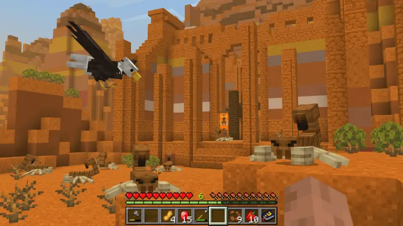 Новый вид красной пустыни