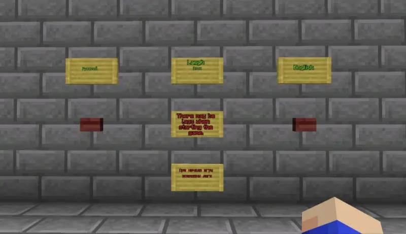 Выбор языка карты