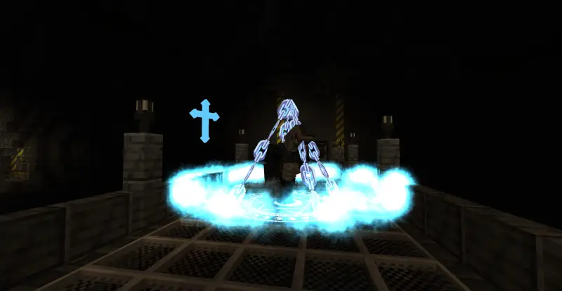 Изгнание сущности с помощью креста