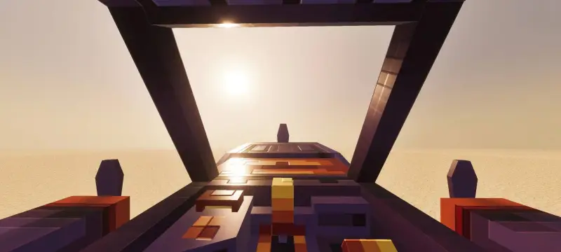 Самолёт с пропеллером внутри