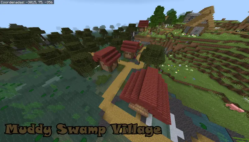 Мангровая болотистая деревня