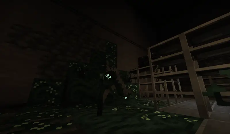 Жуткое существо в лаборатории